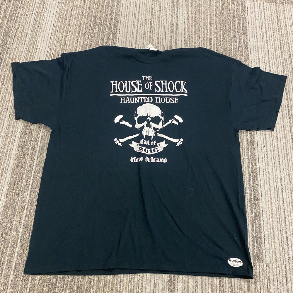 Gildan Black Graphic Tee - House of Shock Design